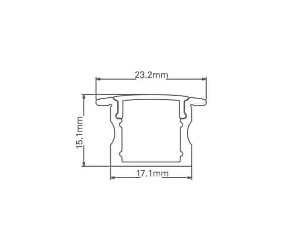 פרופיל פלקס 14W R11 - תאורת LED בהתאמה אישית – תמונה 2